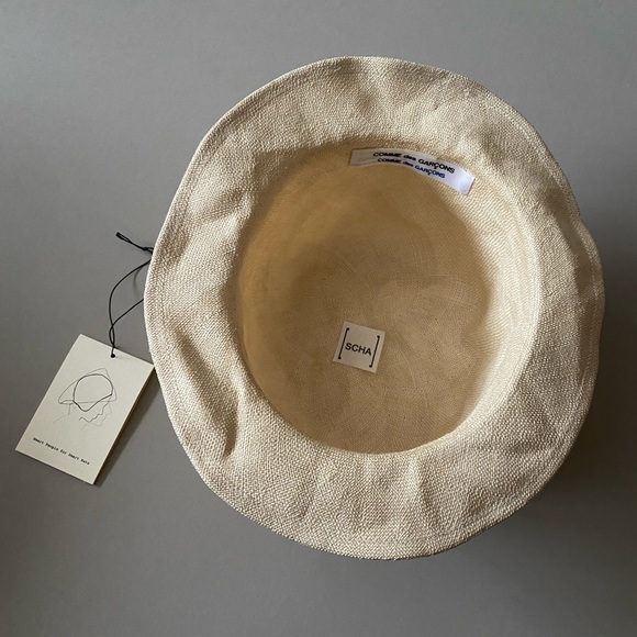 Comme des Garçon X Scha straw hat, Limited Edition - Picture 5 of 8